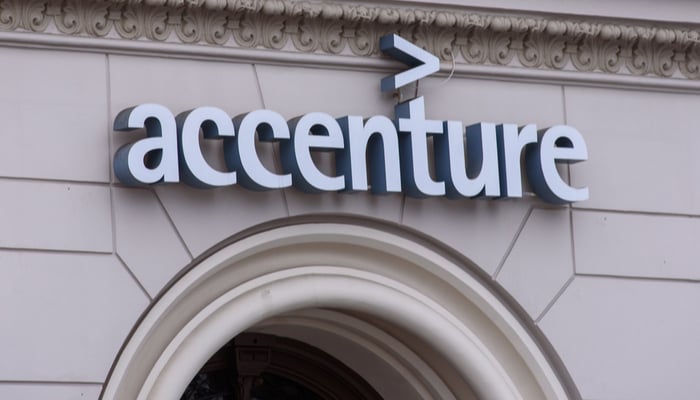 Accenture posted quarterly results that beat estimates